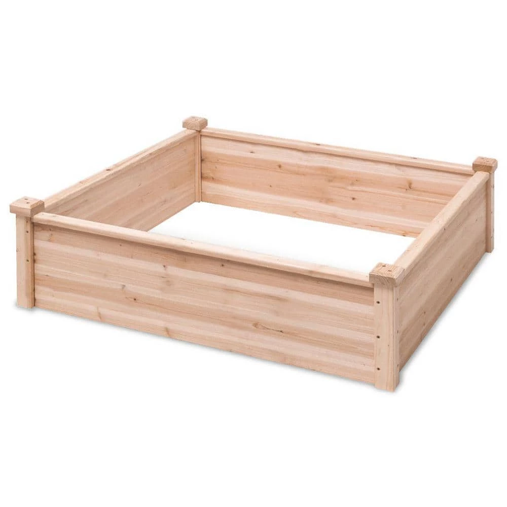 Deals ๐ Wooden Square Garden Vegetable Flower Bed by FORCLOVER ๐ - Image 3