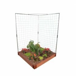 Cheapest 🎉 4ft. x 4ft. x 4ft. Stack & Extend Veggie Wall by Frame It All 💯