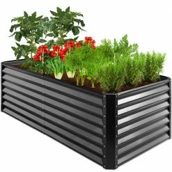 Best Pirce ๐ฏ 6 ft. x 3 ft. Metal Raised Garden Bed by Best Choice Products ๐