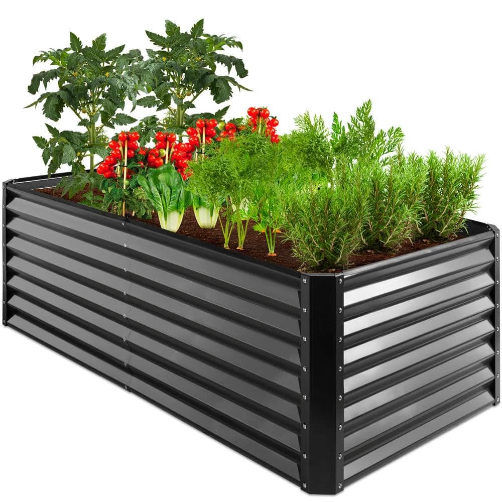 Best Pirce ๐ฏ 6 ft. x 3 ft. Metal Raised Garden Bed by Best Choice Products ๐