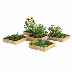 Wholesale ๐ 12 ft. x 12 ft. 80 sq. ft. Original Cedar Raised Garden Bed by Greenes Fence โค๏ธ