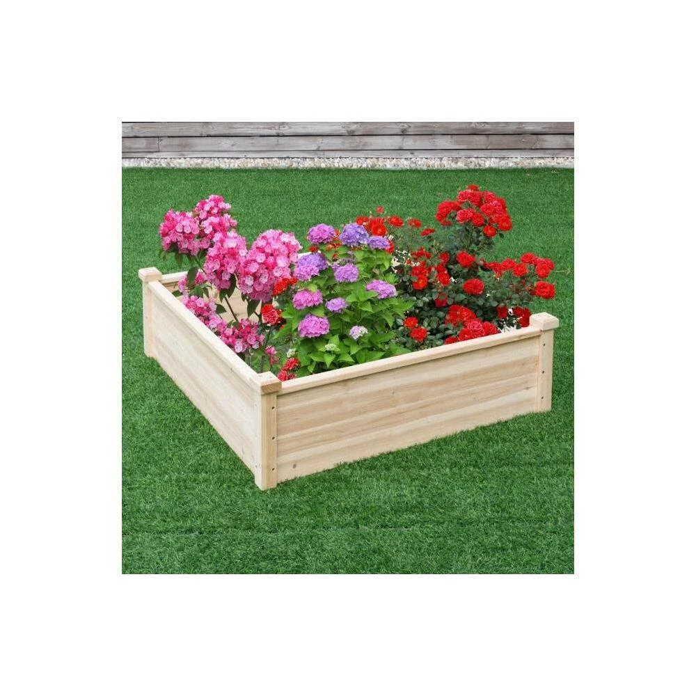 Buy ๐ Wooden Square Garden Vegetable Flower Bed by Unbranded ๐ฅฐ - Image 4