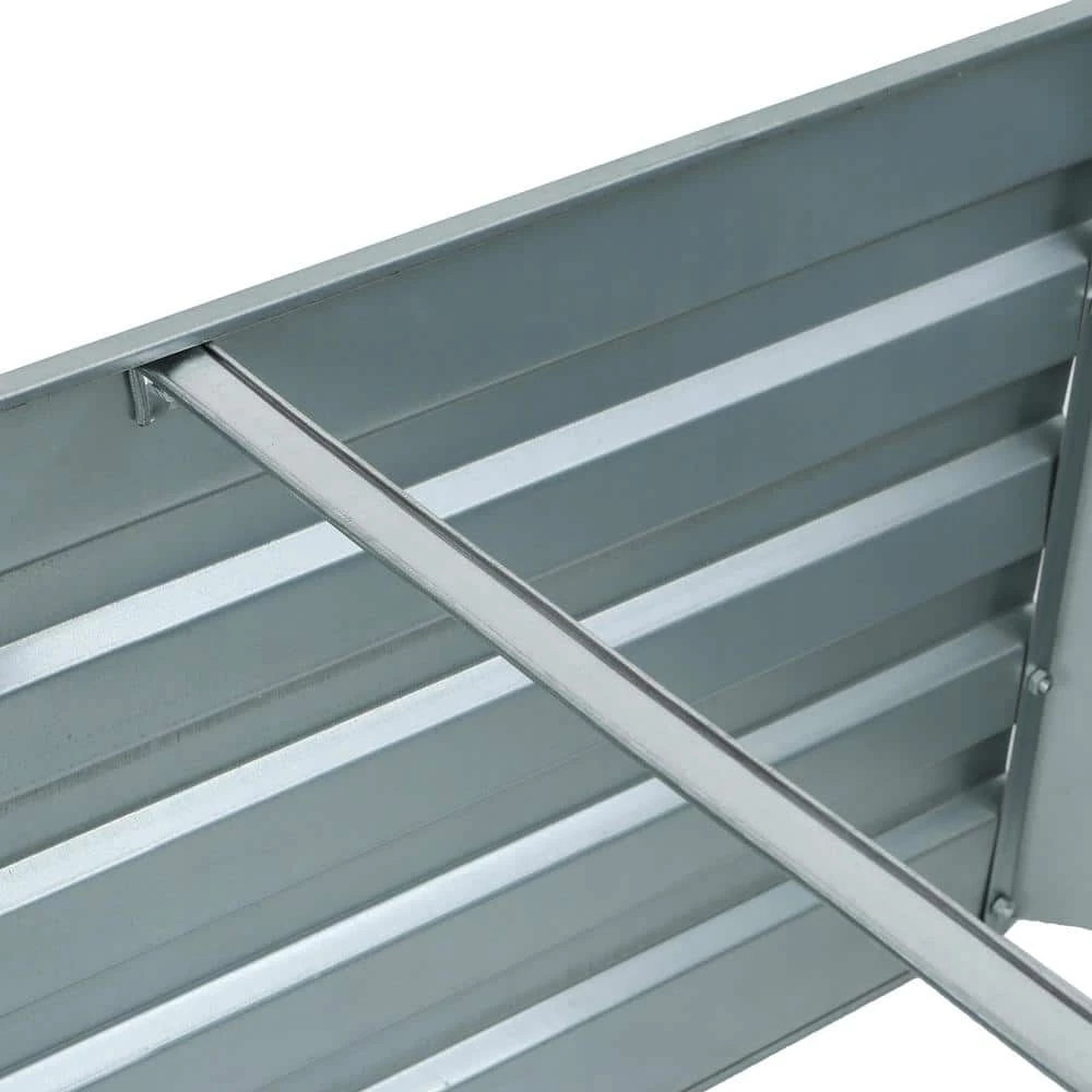 Hot Sale ๐ L-Shaped Galvanized Metal Raised Garden Bed by LuxenHome ๐ - Image 6